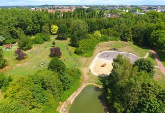 Parc de l'Yser à Tourcoing