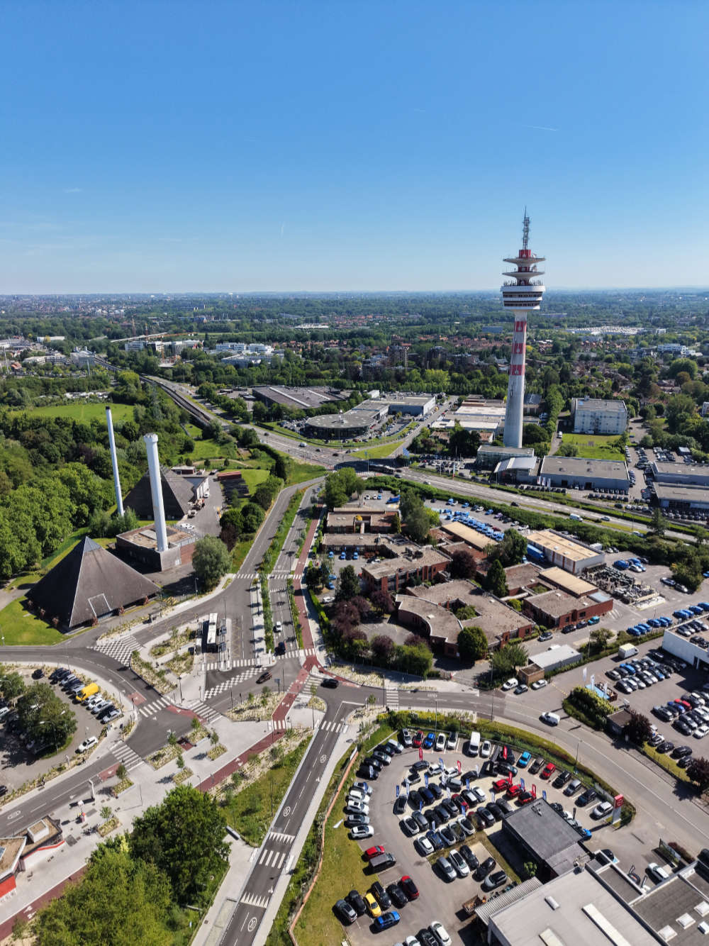 Prise de vue aérienne par drone HELLIX-IR